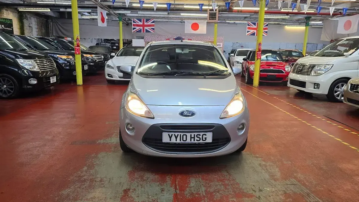 Used Ford Ka Zetec 75 HP (55 kW) 2010 Silver Hatchback