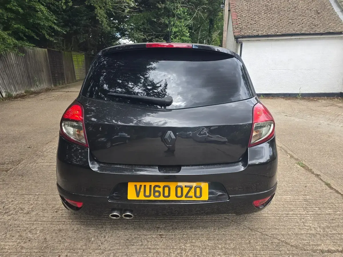 Used Renault Clio GT 128 HP (94 kW) 2010 Black Hatchback