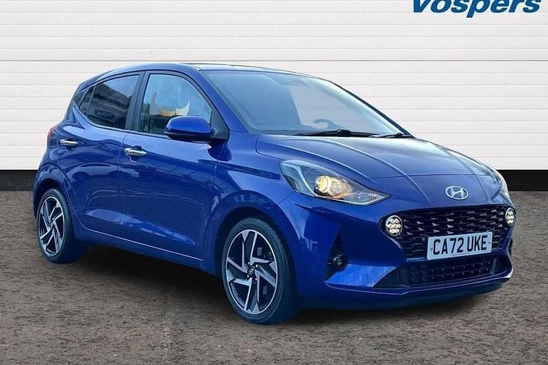 Used Hyundai i10 Premium 84 HP (61 kW) 2022 Blue Hatchback