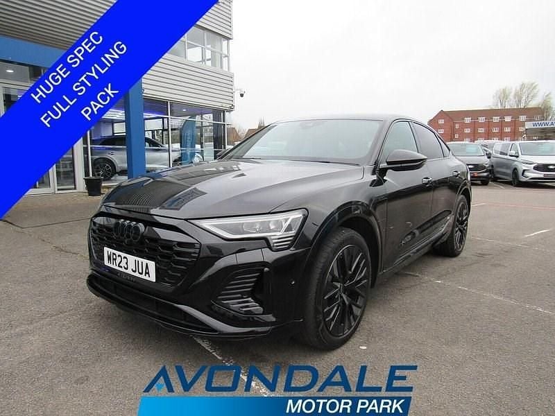 Used Audi Q8 e-tron Black Edition 11 kW (15 HP) 2023 Black SUV
