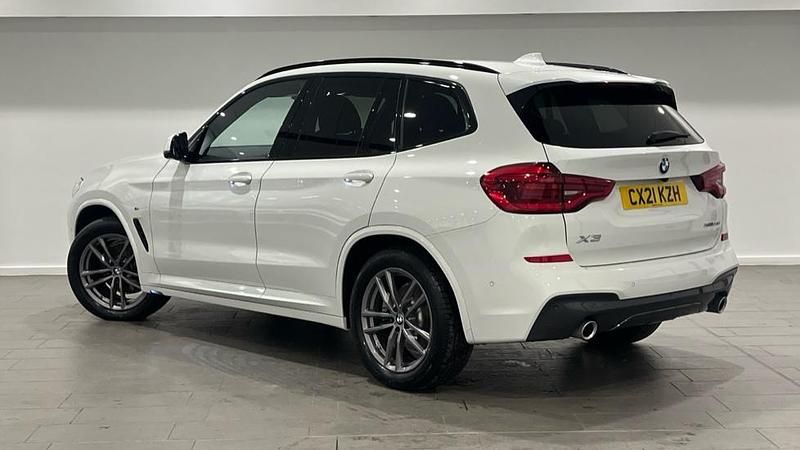 Used BMW X3 M Sport 187 HP (137 kW) 2021 White SUV