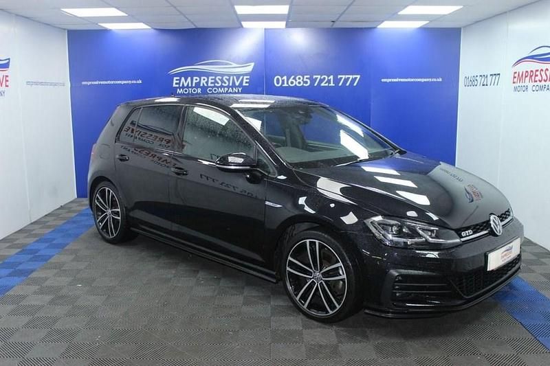 Used VW Golf VII GTD 184 HP (135 kW) 2019 Black Hatchback