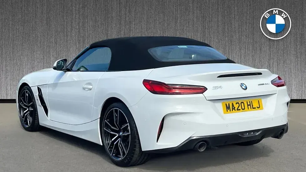 Used BMW Z4 M Sport 194 HP (142 kW) 2020 White Cabriolet