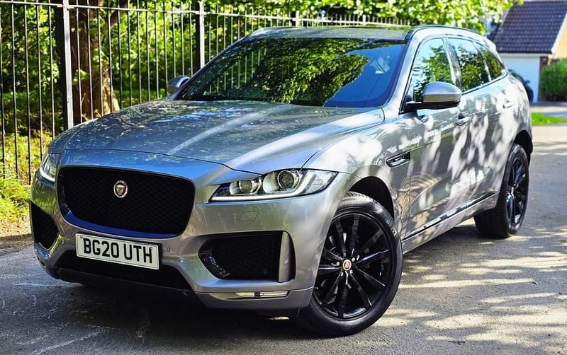 Grey Used 2020 Jaguar F-Pace Chequered Flag SUV | £14,690 (Fair price) - Image 1/4