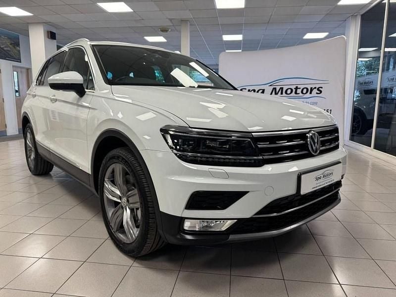 White Used 2017 VW Tiguan SEL SUV | £19,690 (A bit pricey) - Image 1/4