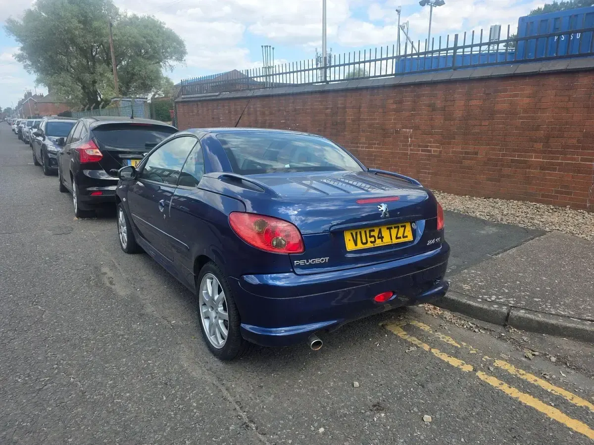 Used Peugeot 206 Allure 2004 Blue Cabriolet
