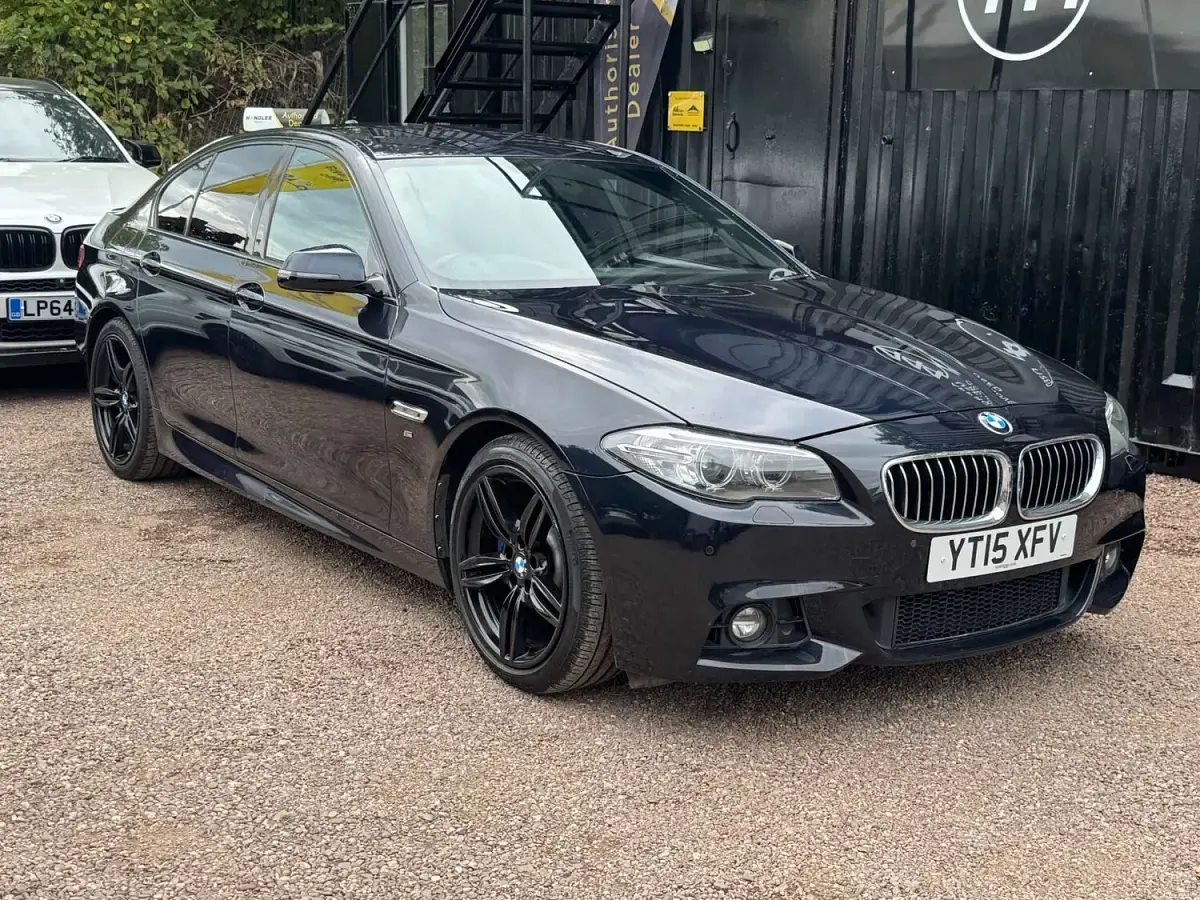 Used BMW 520 M Sport 2015 Black Sedan