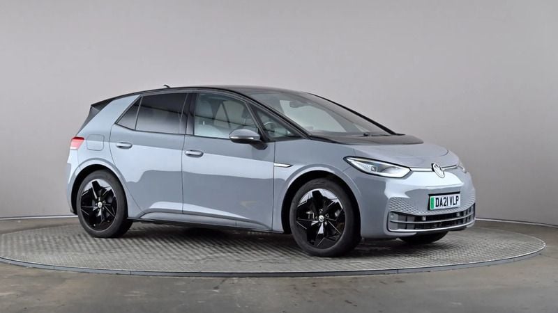 Grey Used 2021 VW ID.3 Pro Hatchback | £17,498 (Expensive) - Image 1/4