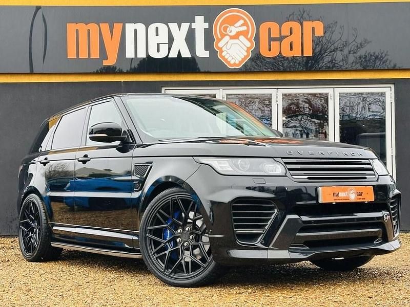 Black Used 2018 Land Rover Range Rover Sport SVR SUV | £42,995 (A bit pricey) - Image 1/4