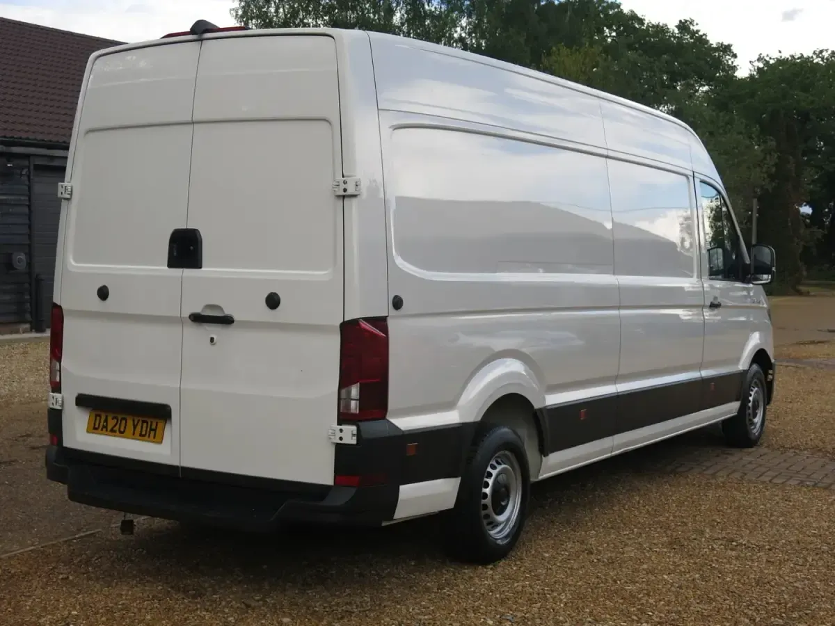 Second-hand MAN TGE 140 CP (102 kW) 2020 Alb Van