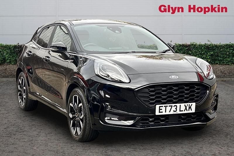 Black Used 2024 Ford Puma ST-Line X Hatchback | £19,450 (Fair price) - Image 1/4