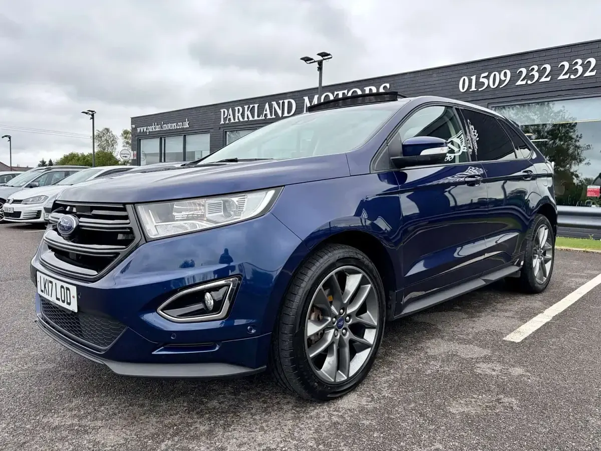 Used Ford Edge Sport 180 HP (132 kW) 2017 Blue SUV
