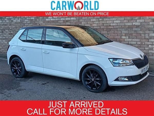 White Used 2020 Skoda Fabia Colour Edition Hatchback | £11,988 (A bit pricey) - Image 1/3