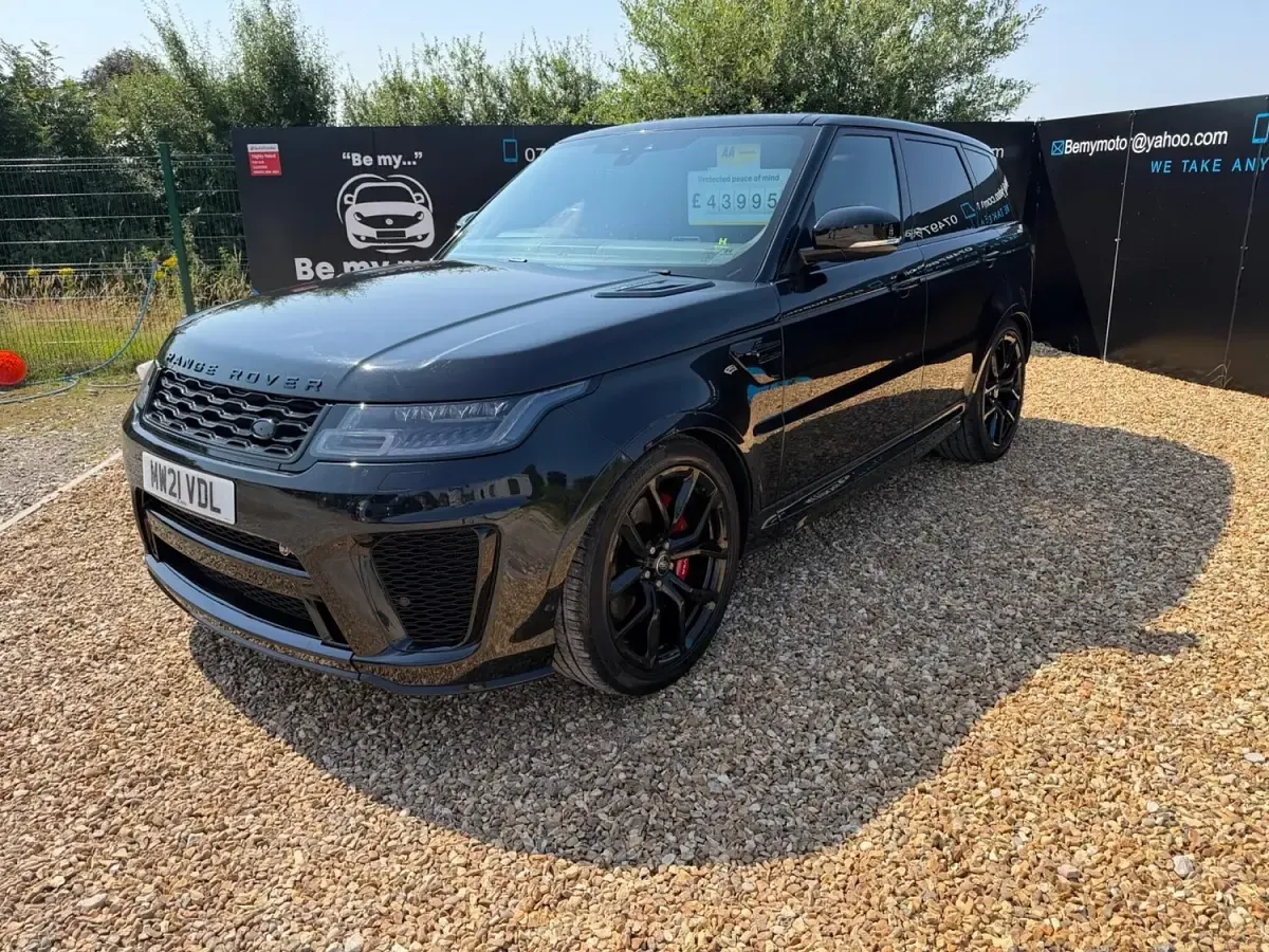 Used Land Rover Range Rover Sport SVR 2021 Black SUV