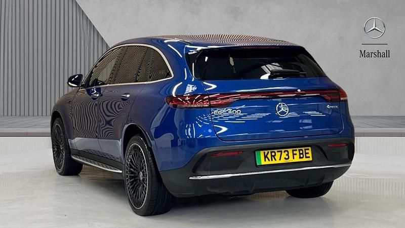 Used Mercedes EQC400 AMG Line Premium Plus 300 kW (408 HP) 2023 Blue SUV