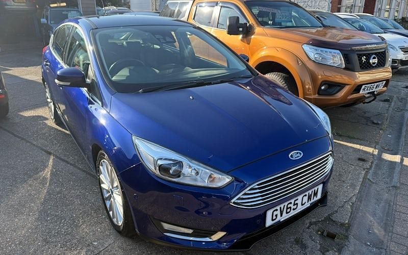 Blue Used 2016 Ford Focus Titanium X Hatchback | £8,995 (Fair price) - Image 1/4