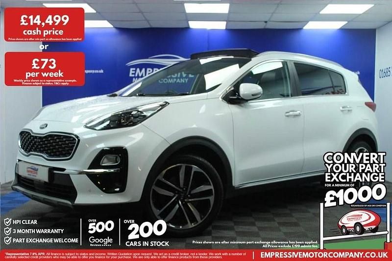White Used 2019 Kia Sportage SUV | £14,499 (Fair price) - Image 1/4
