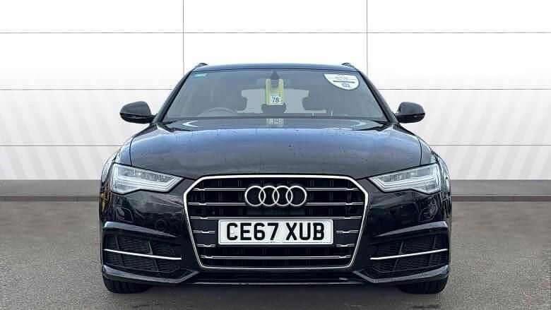 Used Audi A6 S-Line 190 HP (139 kW) 2017 Black Estate