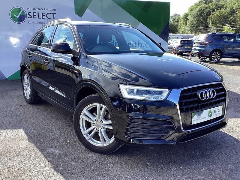 Mythos black Used 2016 Audi Q3 S-Line SUV | £10,250 (Good price) - Image 1/4
