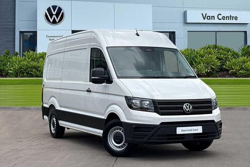 White New 2025 VW Crafter Van | £33,991 (Super price) - Image 1/4