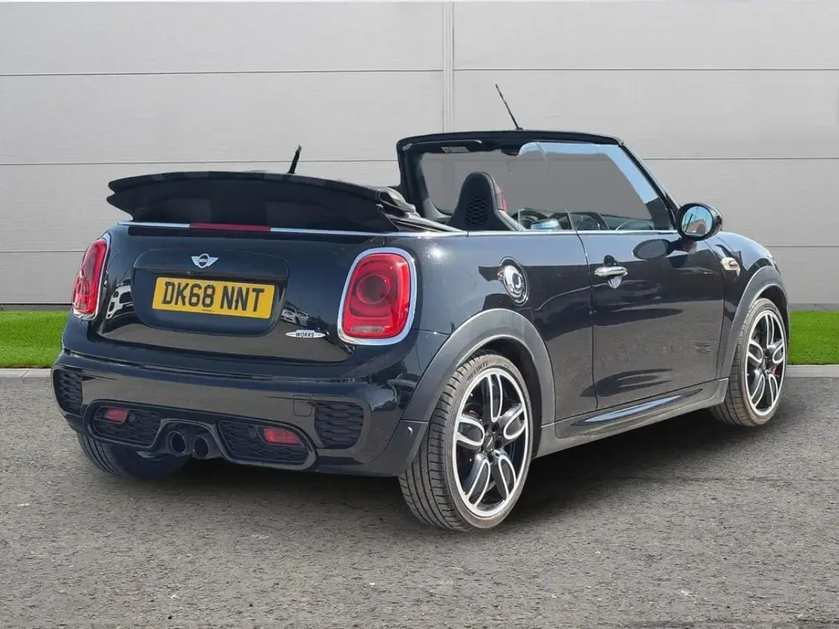 Used Mini John Cooper Works Cabriolet 228 HP (167 kW) 2019 Black Cabriolet