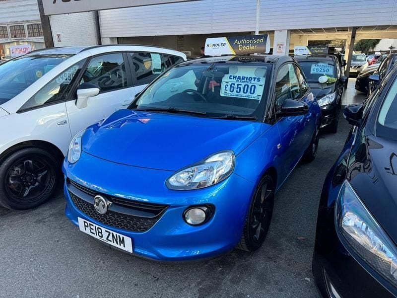 Used Vauxhall Adam 2018 Blue Hatchback