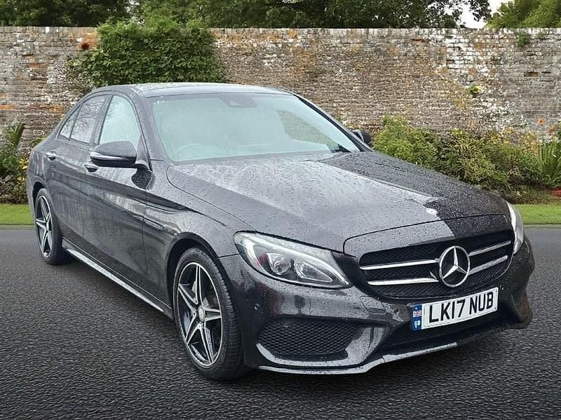 Used Mercedes C250 AMG Line Premium Plus 204 HP (150 kW) 2017 Black Sedan
