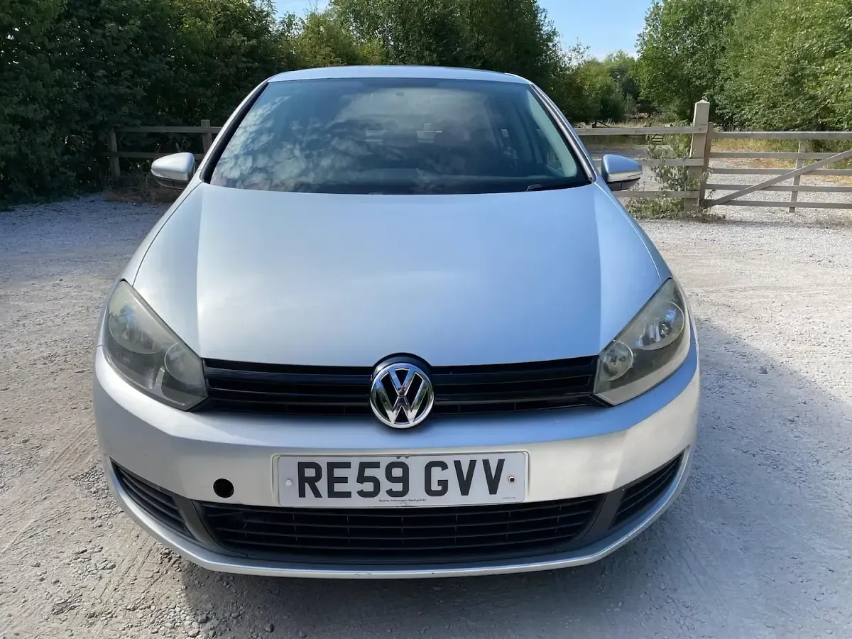 Used VW Golf VI S 122 HP (89 kW) 2009 Silver Hatchback