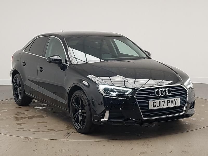 Used Audi A3 Sport 110 HP (80 kW) 2017 Black Sedan