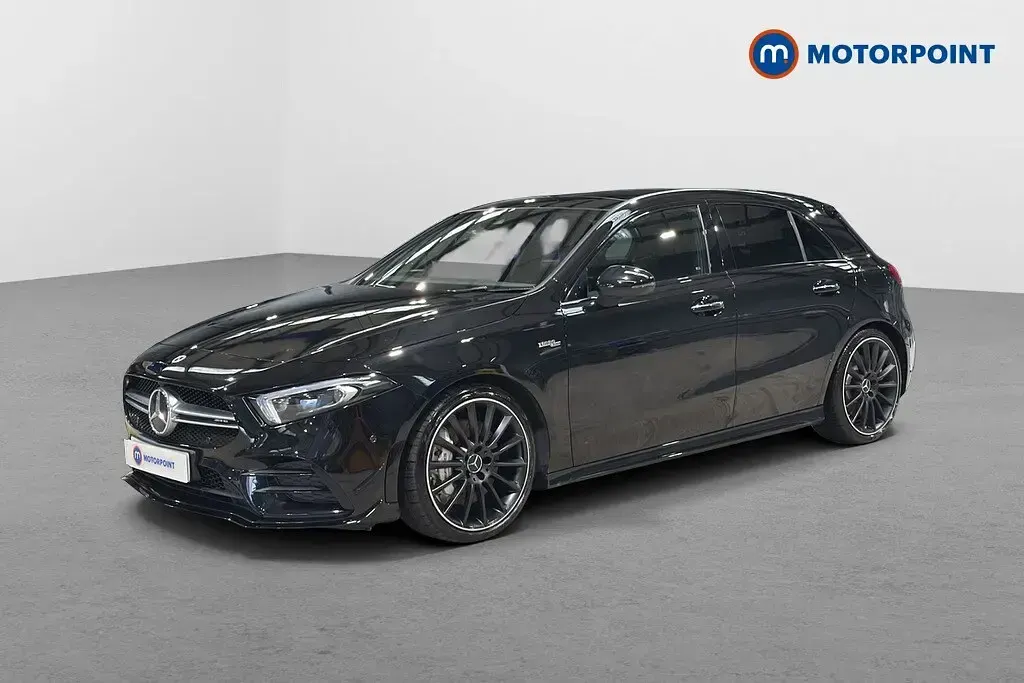 Used Mercedes A35 AMG Premium Plus 306 HP (225 kW) 2022 Black Hatchback