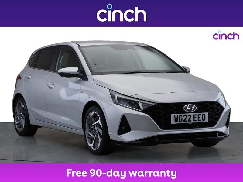 Silver Used 2022 Hyundai i20 Premium Hatchback | £14,289 (Fair price) - Image 1/3