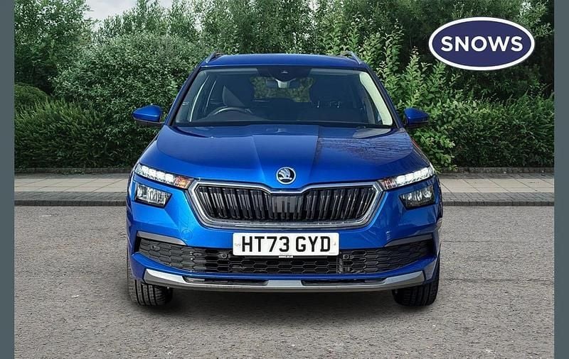 Used Skoda Kamiq SE L Executive 110 HP (80 kW) 2024 Blue SUV