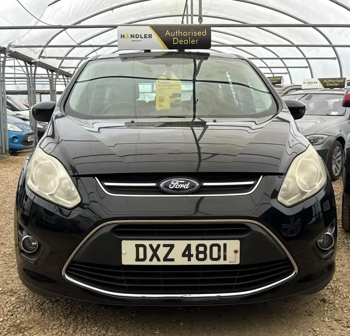 Used Ford C-MAX Zetec 115 HP (84 kW) 2012 Black MPV