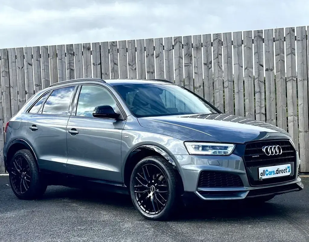 Used Audi Q3 Black Edition 150 HP (110 kW) 2017 Grey SUV