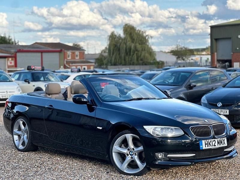 Black Used 2012 BMW 330 Cabriolet Impressive Cabriolet | £6,999 - Image 1/4