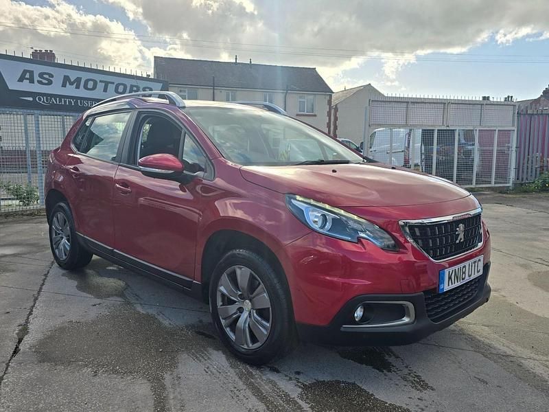 Begagnad Peugeot 2008 Active 2018 Röd SUV