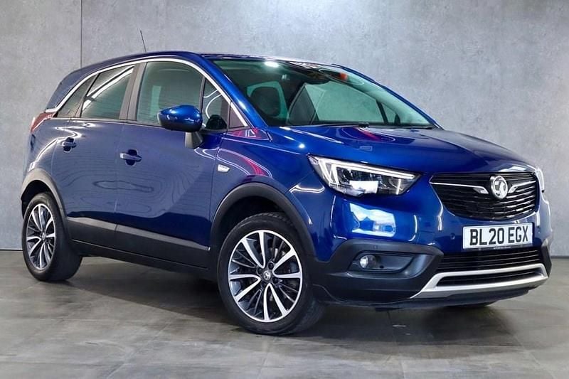 Used Vauxhall Crossland X Elite 130 HP (95 kW) 2020 Blue SUV