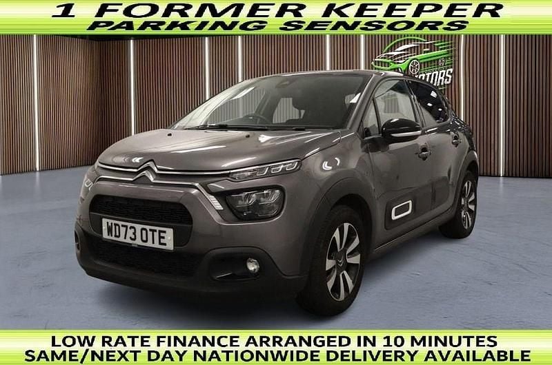 Grey Used 2023 Citroën C3 PureTech Hatchback | £10,390 (Good price) - Image 1/2