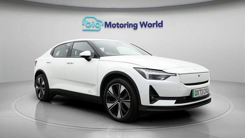Used Polestar 2 Standard Range Single Motor 200 kW (272 HP) 2023 White Hatchback