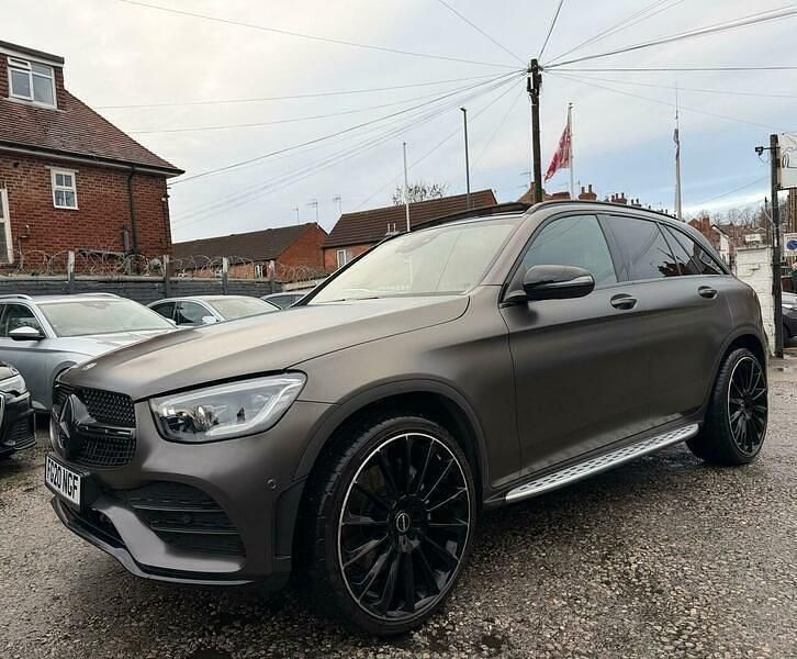Used Mercedes GLC300 AMG Line Premium Plus 2020 Black Estate