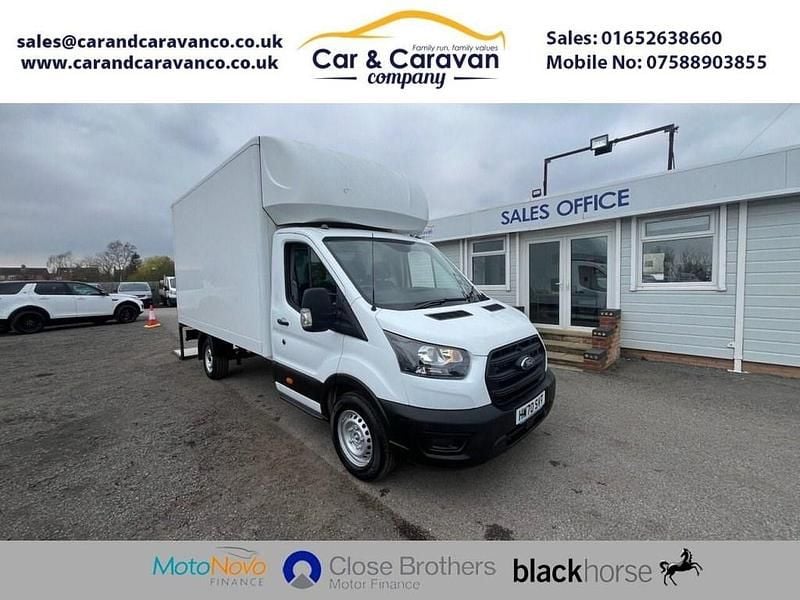 Used Ford Transit S 130 HP (95 kW) 2020 White Cabriolet