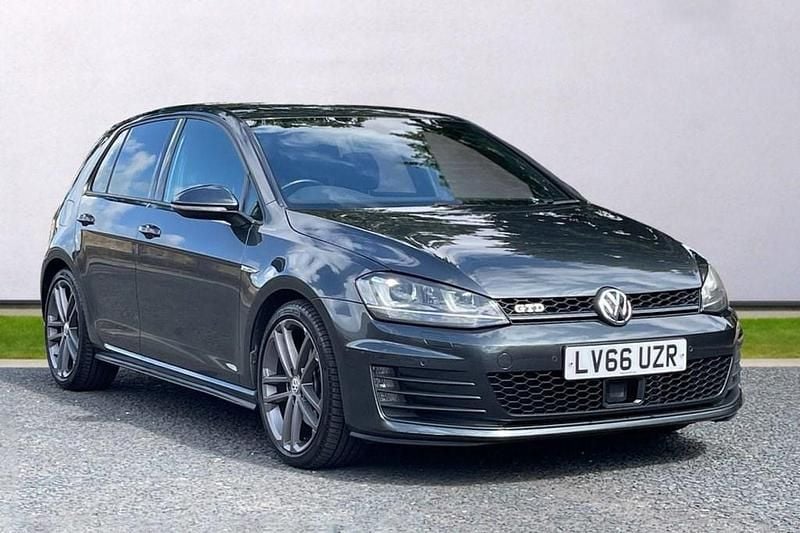 Grey Used 2016 VW Golf VII GTD Hatchback | £11,995 (Good price) - Image 1/4
