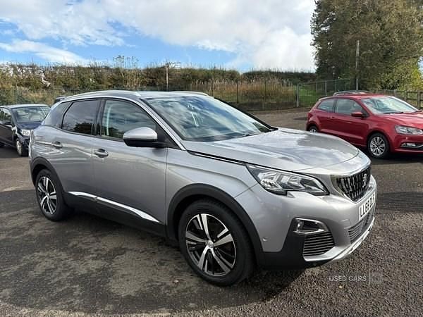 Grey Used 2018 Peugeot 3008 Allure Hatchback | £10,845 (Fair price) - Image 1/4