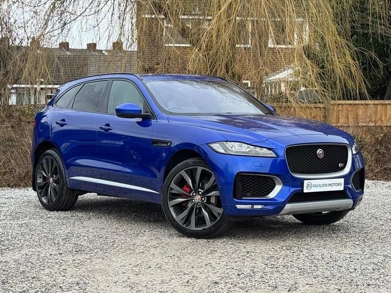 Used Jaguar F-Pace First Edition 300 HP (220 kW) 2016 Blue SUV