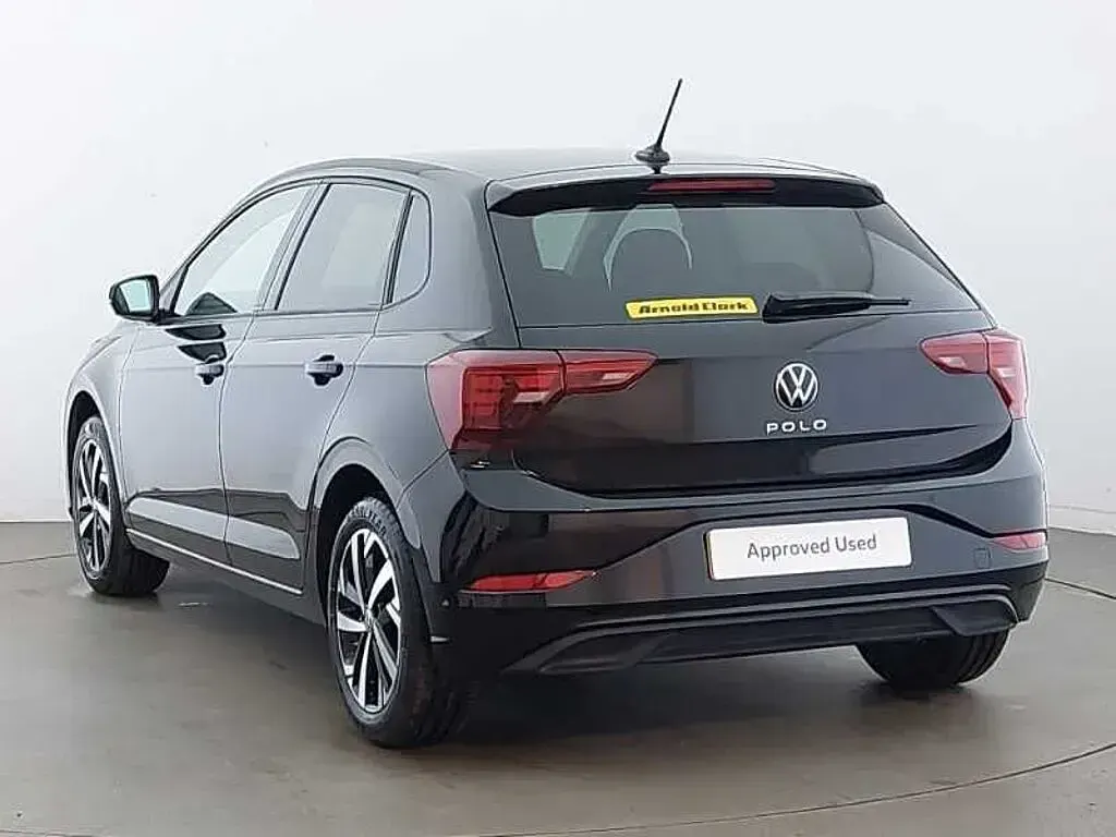Used VW Polo Match 95 HP (69 kW) 2024 Black Hatchback