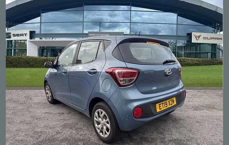 Usado Hyundai i10 SE 87 HP (63 kW) 2019 Azul Citadino