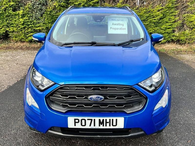 Used Ford Ecosport ST-Line 125 HP (91 kW) 2021 Blue SUV