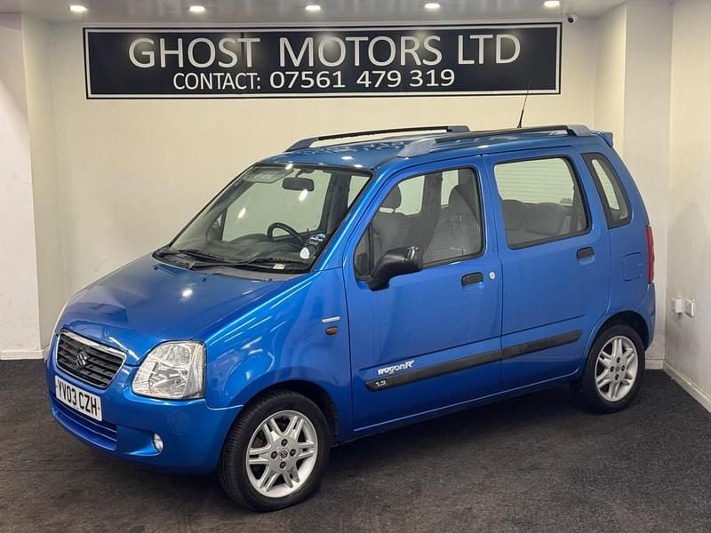 Blue Used 2003 Suzuki Wagon R GL Hatchback | £1,995 - Image 1/4