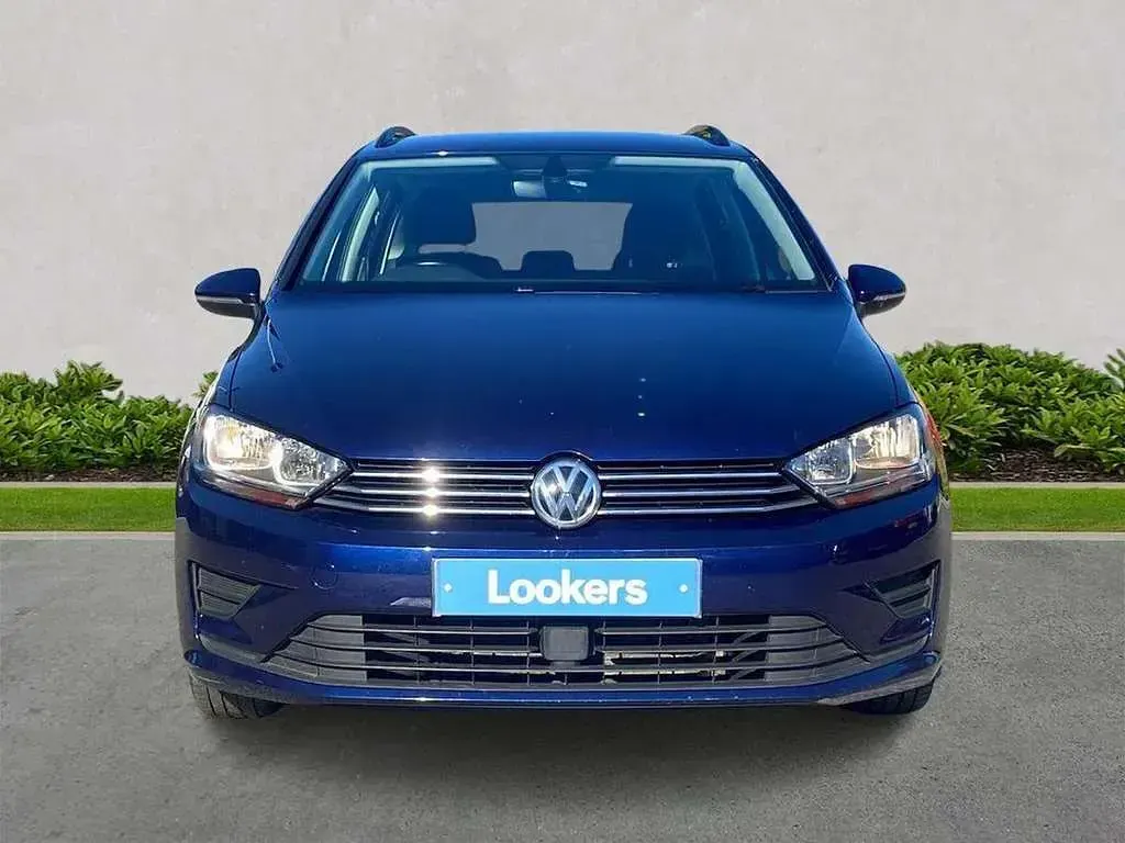 Used VW Golf Sportsvan SE 125 HP (91 kW) 2017 Blue MPV