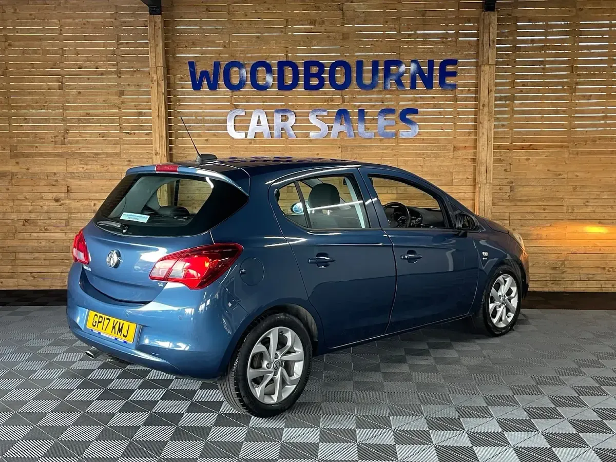 Used Vauxhall Corsa 90 HP (66 kW) 2017 Blue Hatchback